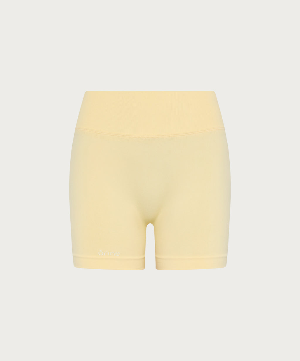 Aeris Short in Creamy Yellow, ÔNNE activewear