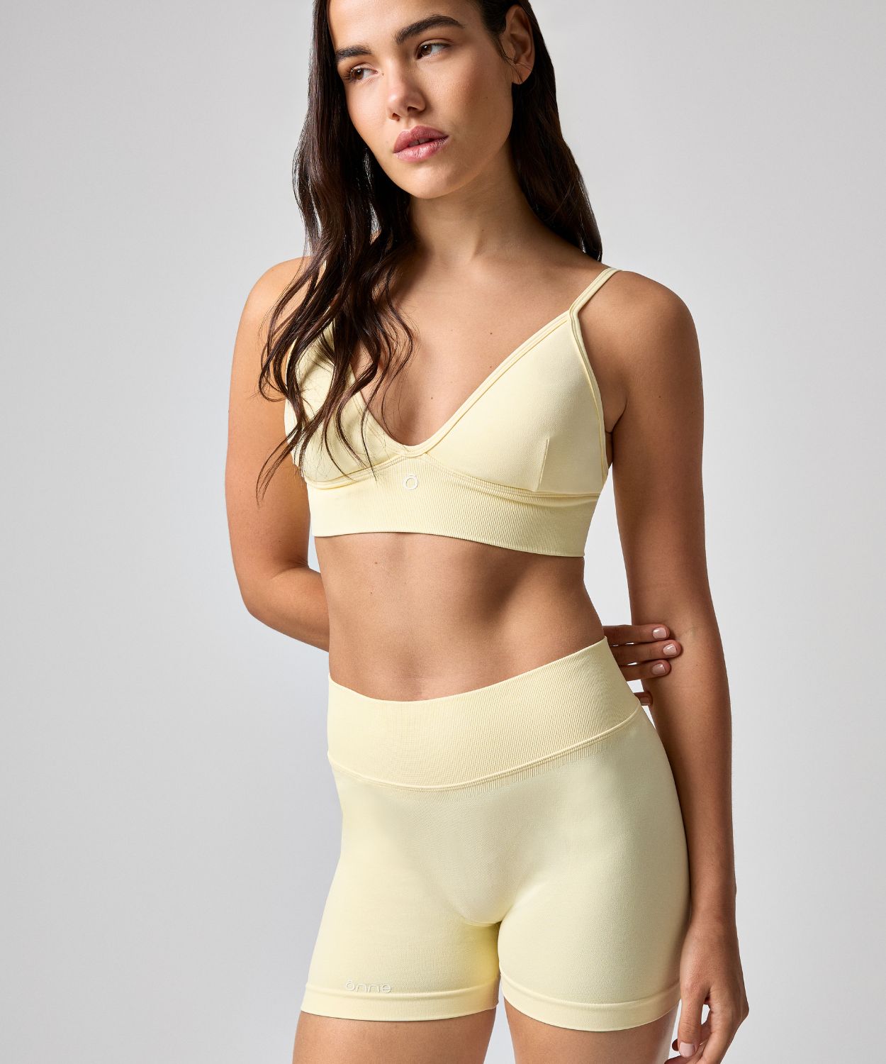 Aeris Short in Creamy Yellow, ÔNNE activewear