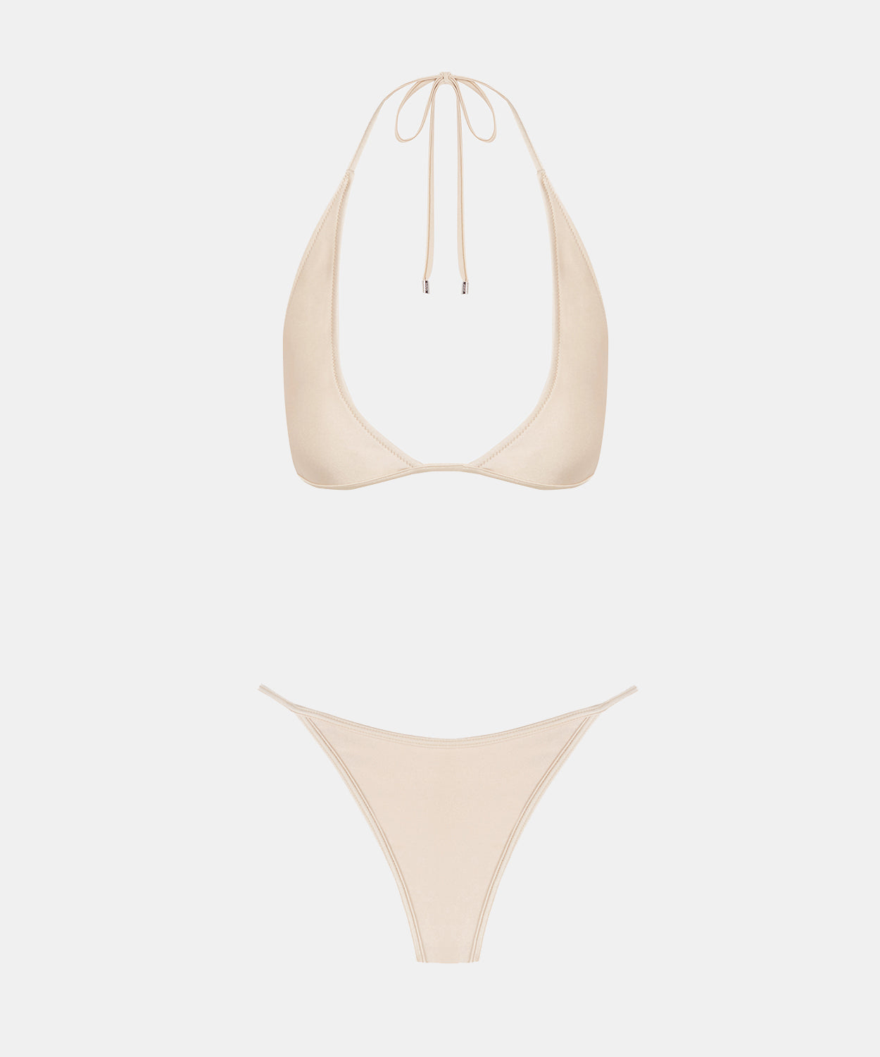 Maslin Top in Beige, ÔNNE swimwear