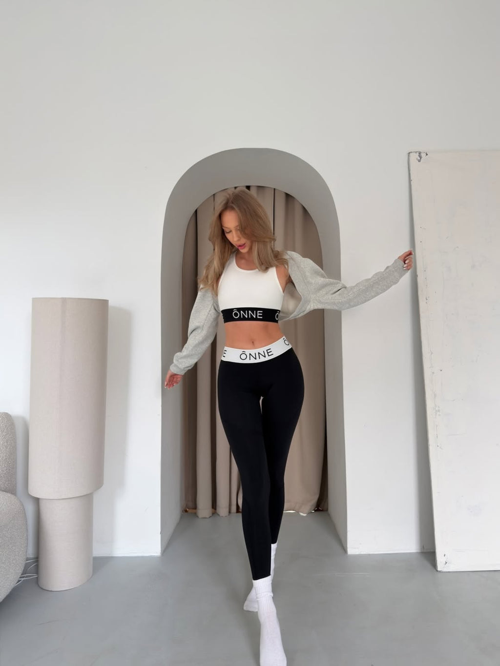 Black White