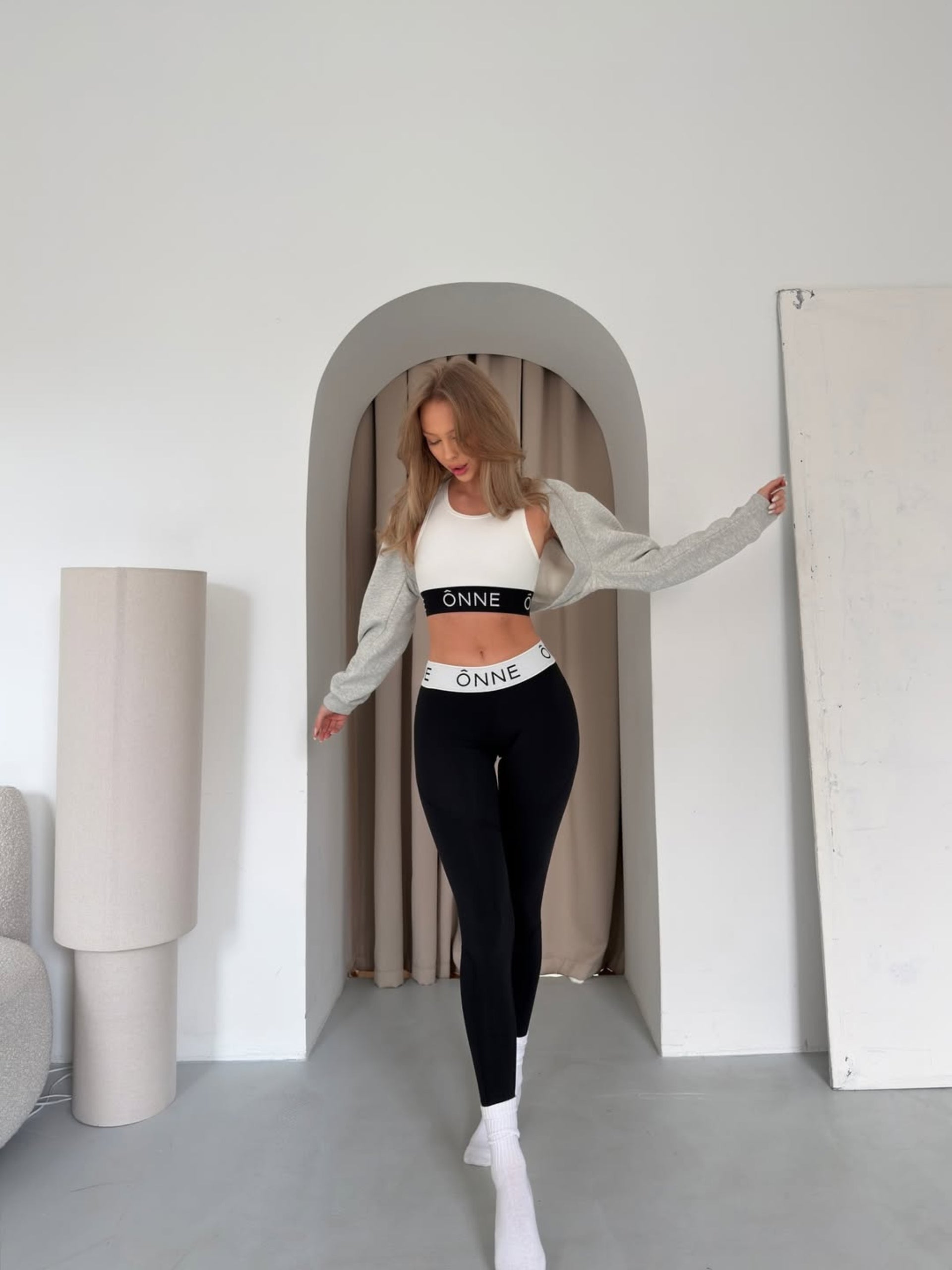 Black White