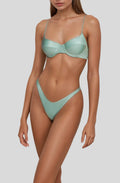 Alani Top in Green, ÔNNE swimwear