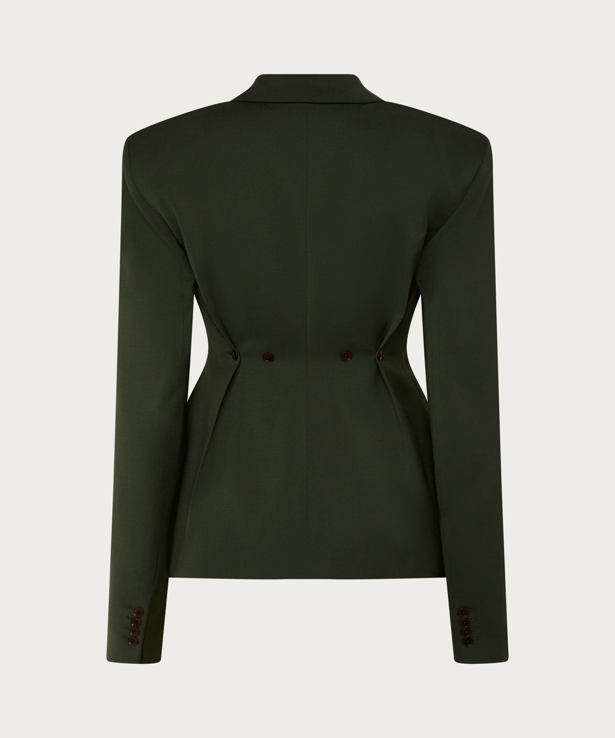 The Fitted Tailored Blazer Green