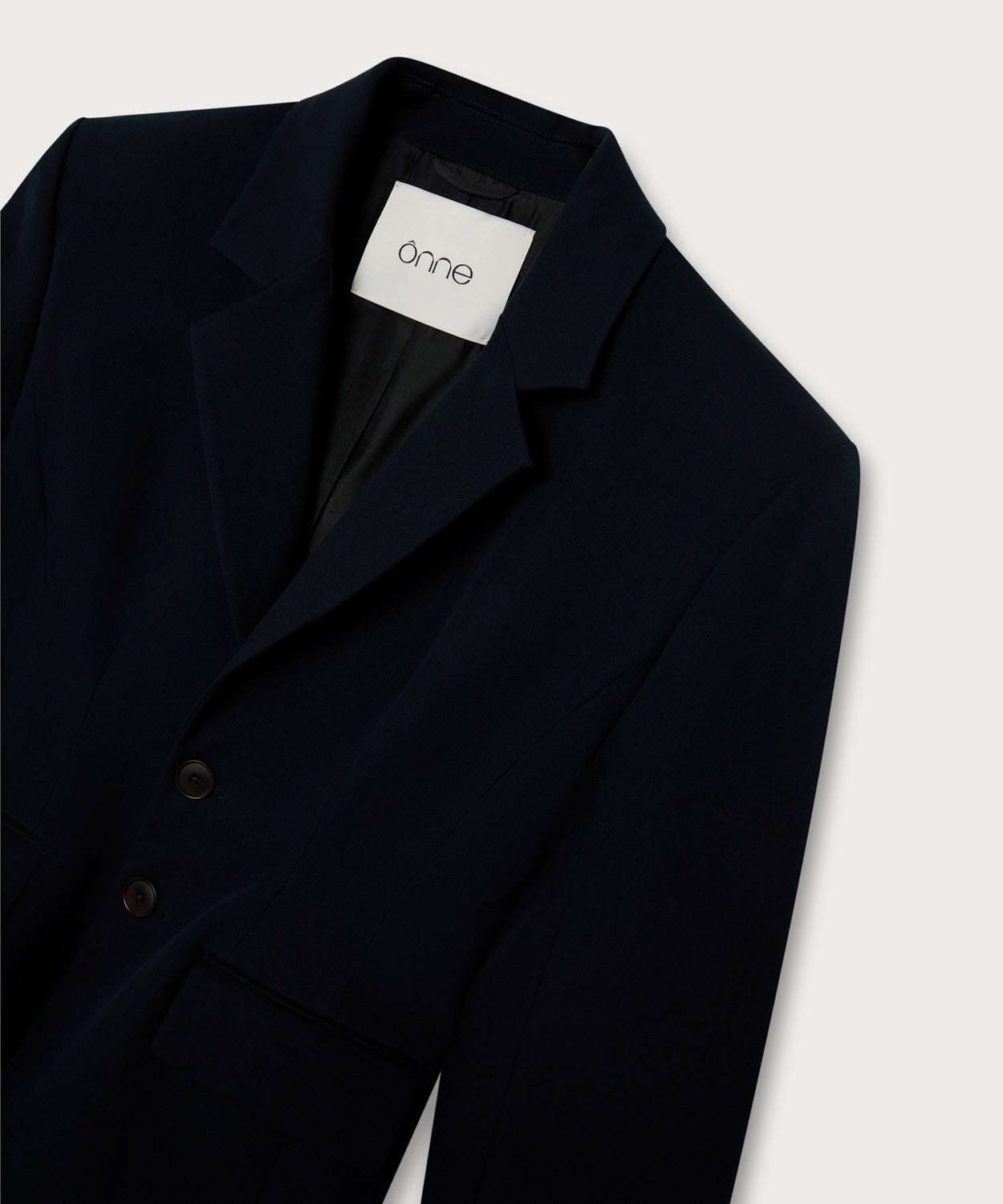 Der taillierte Blazer Marineblau