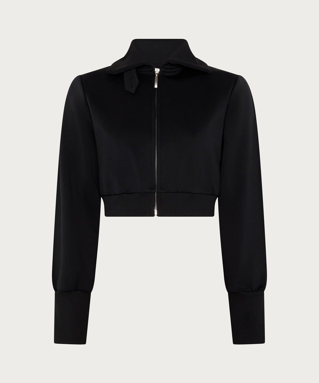 The Cropped Zip-Up Jacket