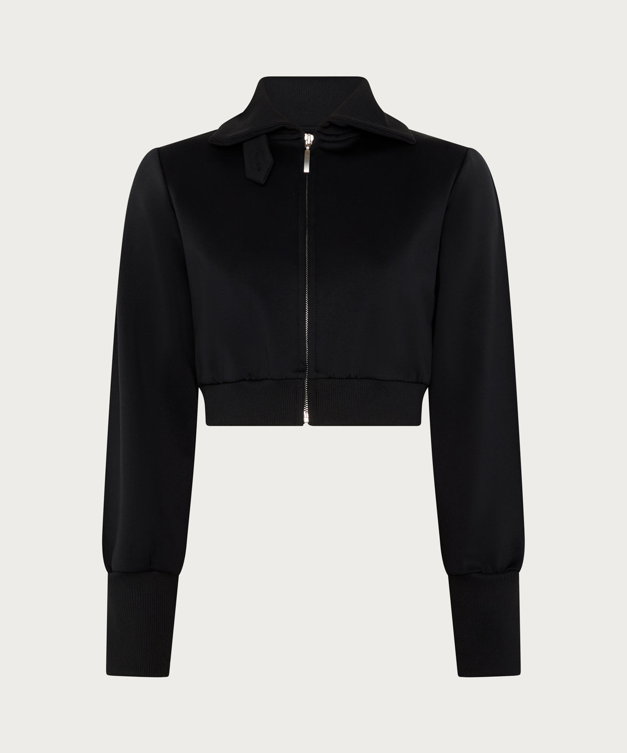 The Cropped Zip-Up Jacket