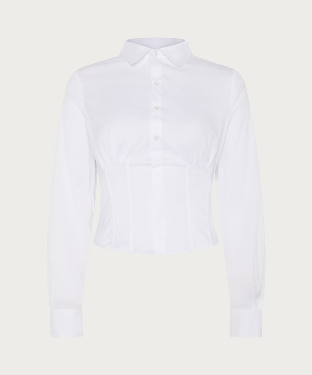 The Tailored Fitted Shirt White