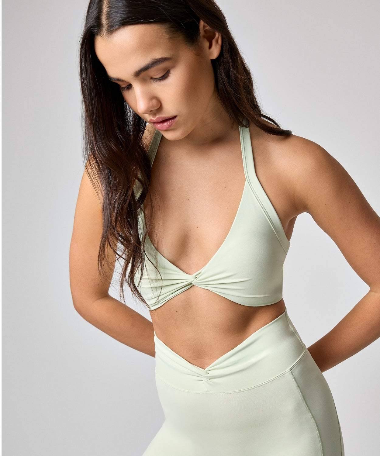 Sienna Top in Light fruit green, ÔNNE activewear