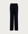 The Slit Tailored Trouser Navy Blue
