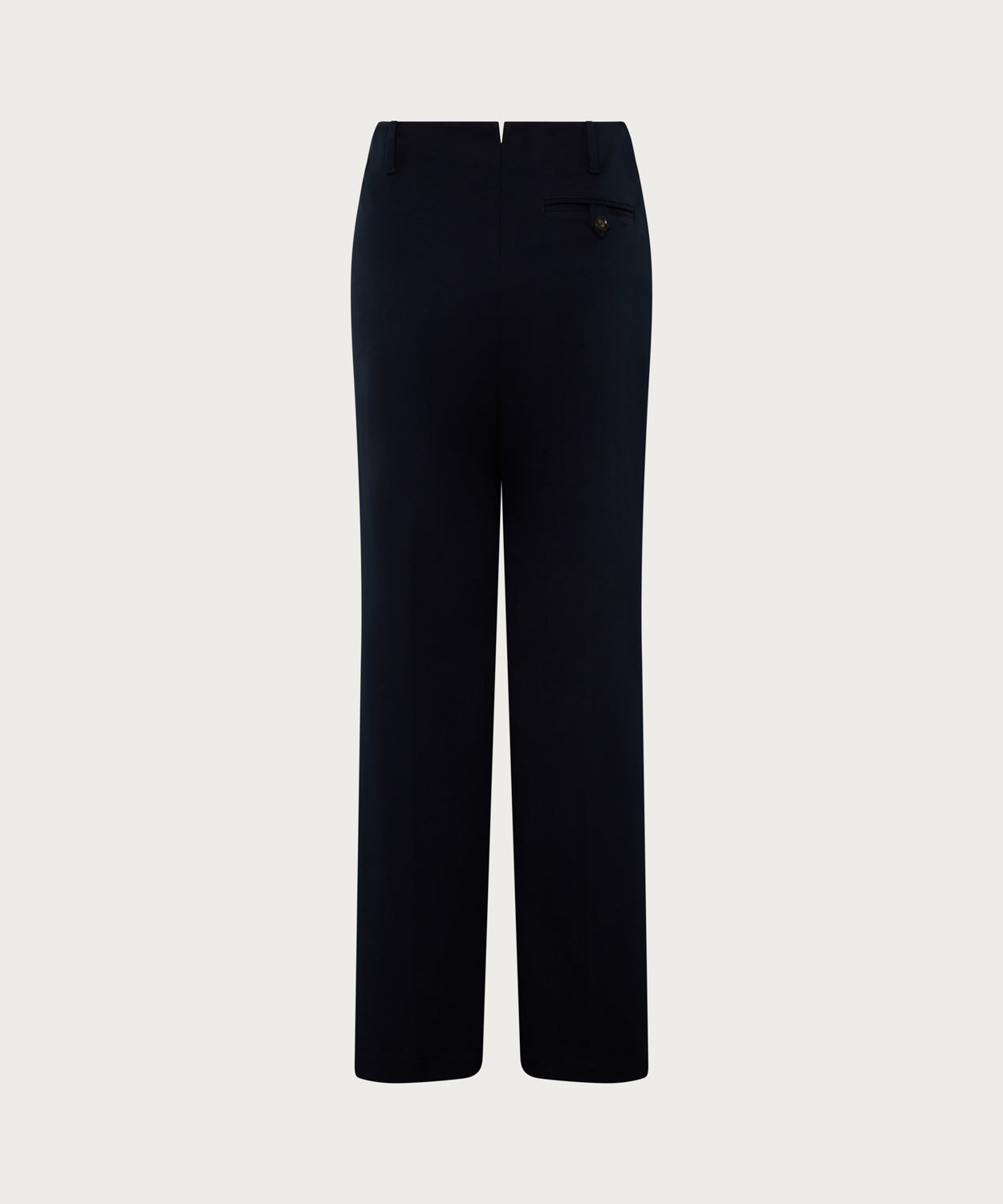 The Slit Tailored Trouser Navy Blue