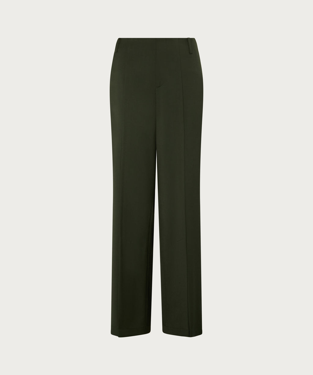 The Front Slit Tailored Trouser