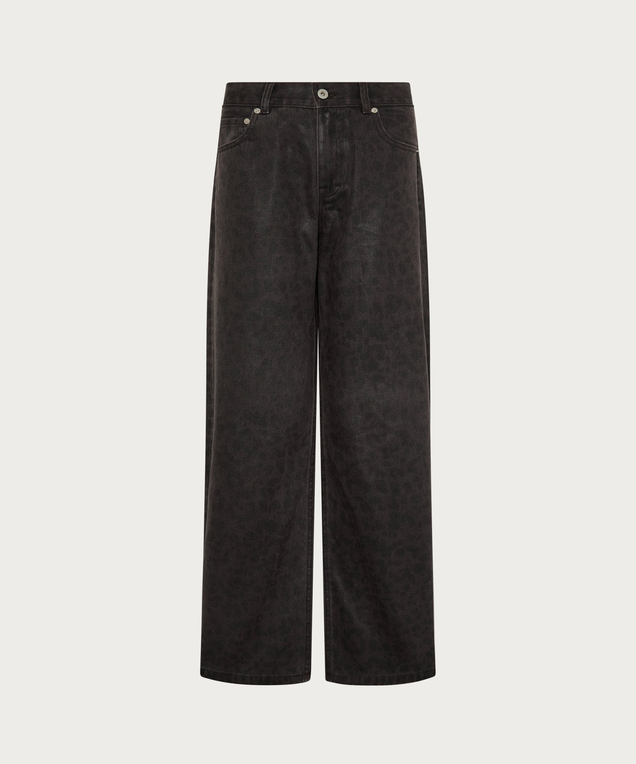 The Dark Animal Print Trouser