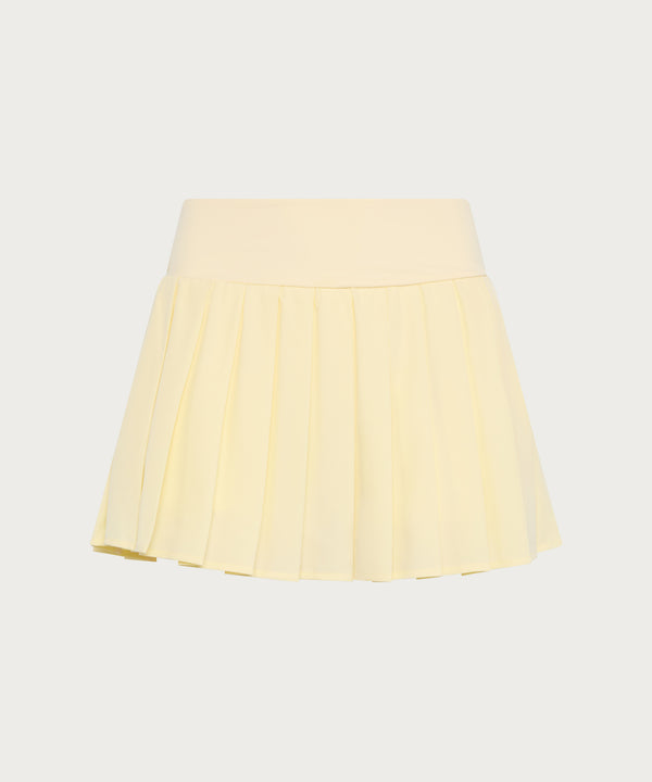 Velina Skirt in Creamy Yellow