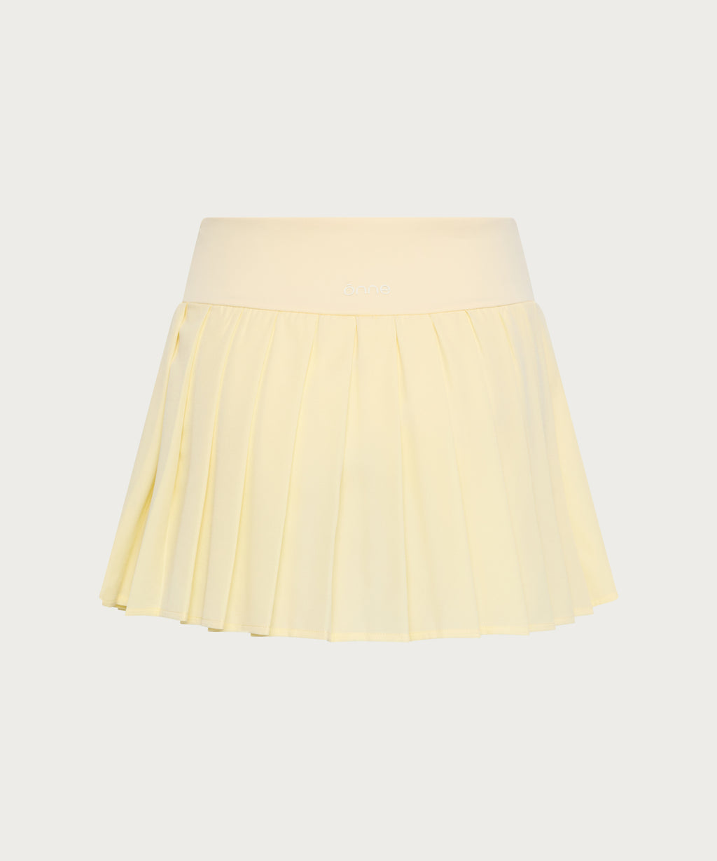Velina Skirt in Creamy Yellow