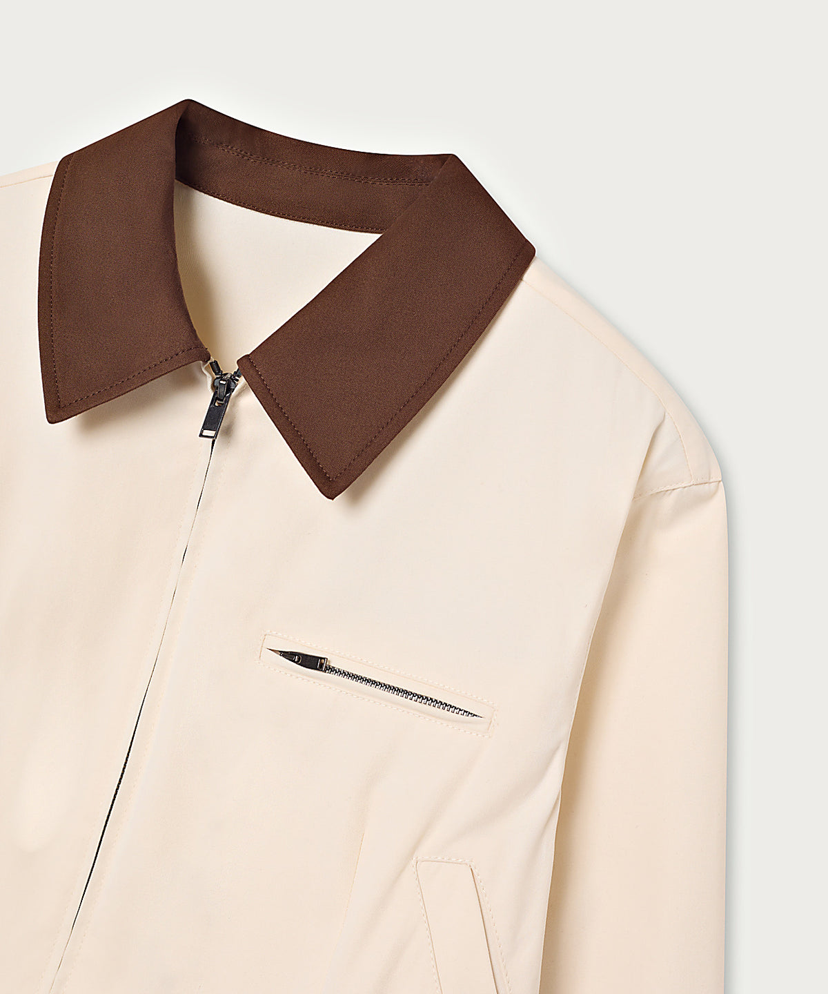 Ballina Tailored Jacket in Beige, ÔNNE swimwear