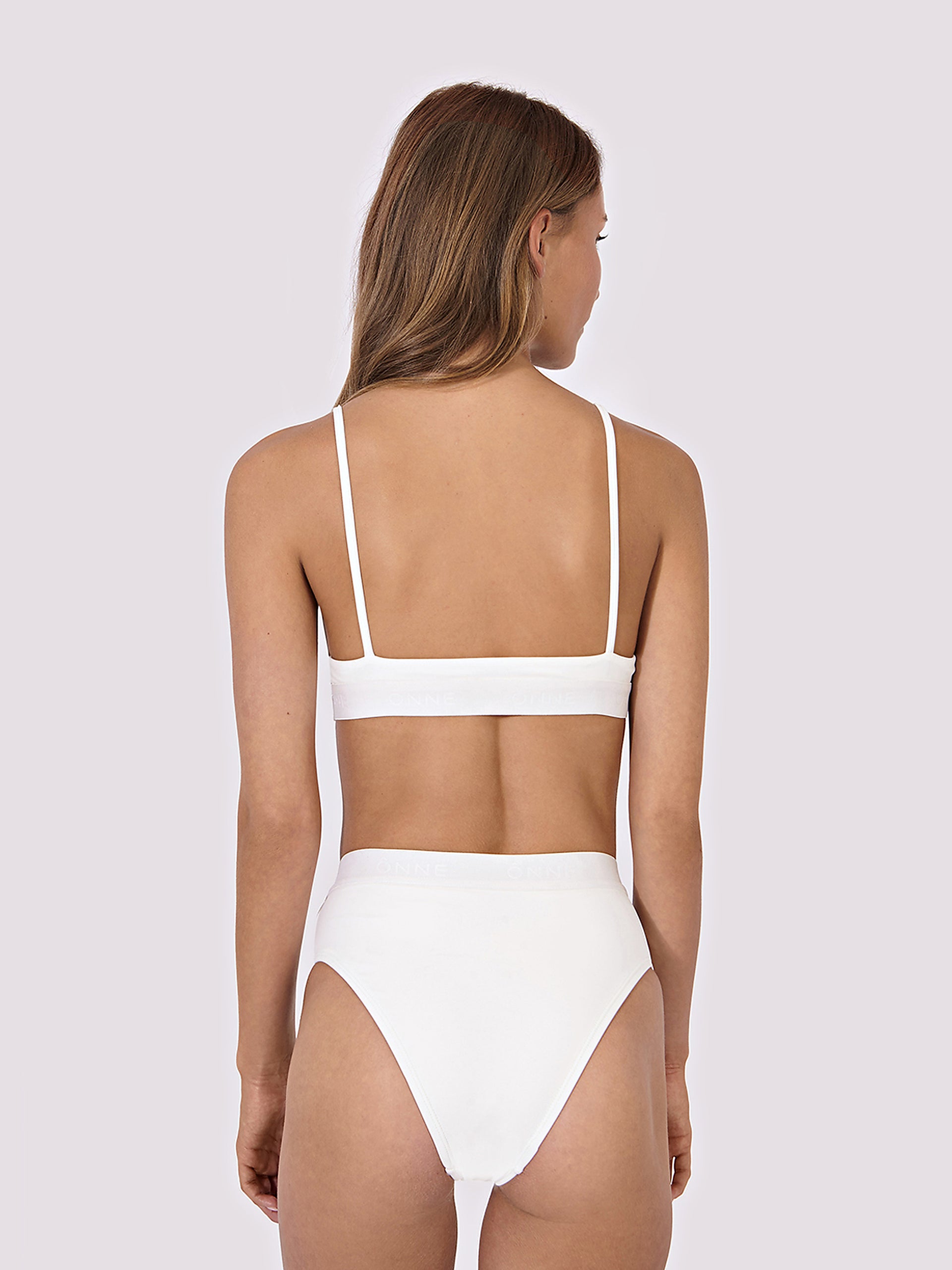 Beonne Top Plain in White, ÔNNE swimwear