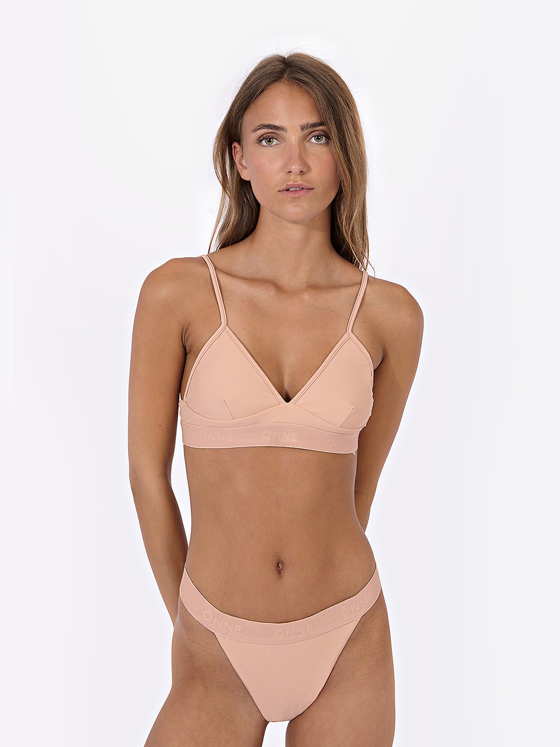 Beonne Top Plain in Nude, ÔNNE swimwear