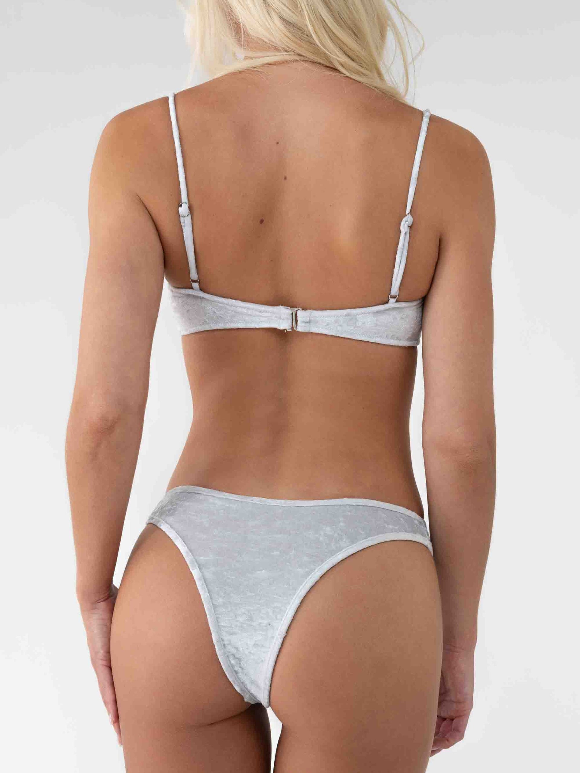 Calilla Bottom in Silver, ÔNNE swimwear