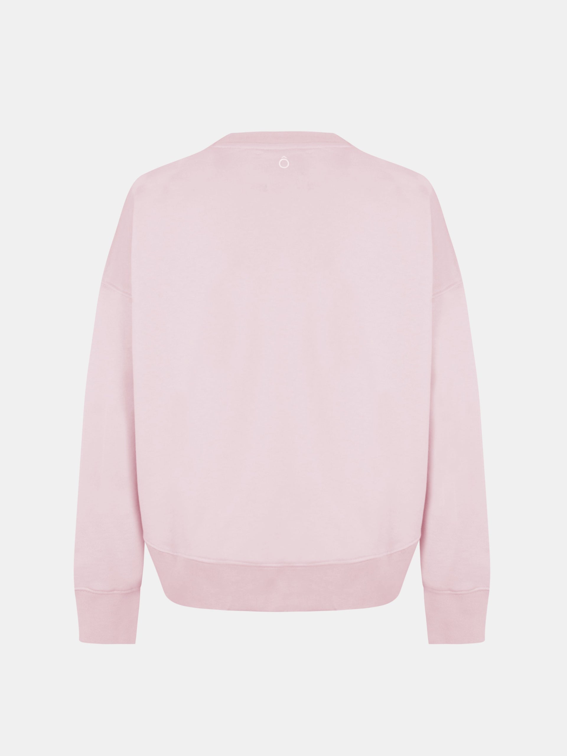 Elara Hoodie Baggy in Light Pink, silhouette, back, ÔNNE activewear