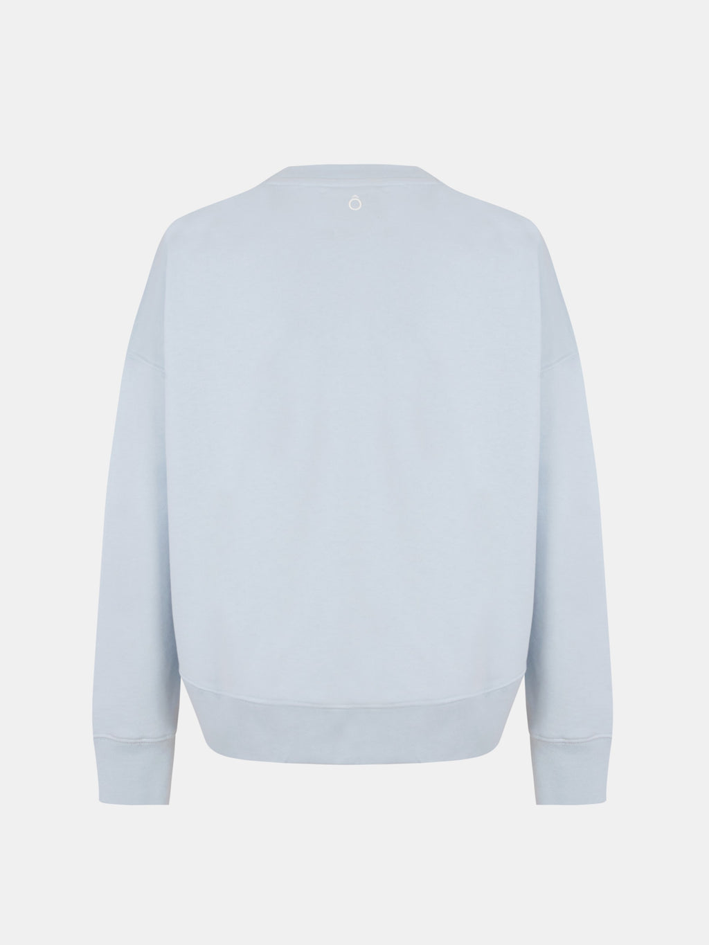 Elara Hoodie Baggy in Water Blue, silhouette, back, ÔNNE activewear