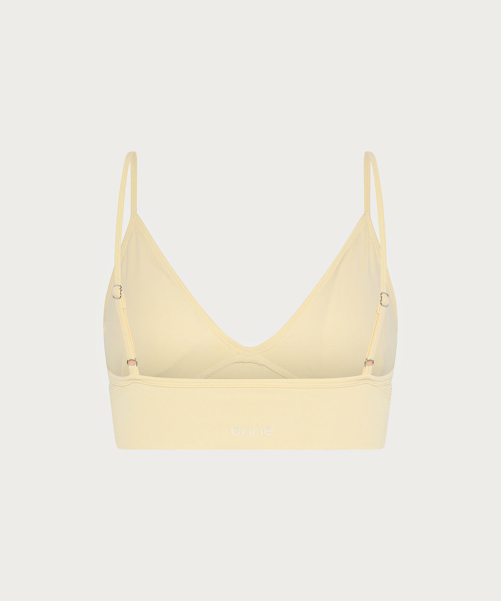 Elise Top in Creamy Yellow, ÔNNE activewear