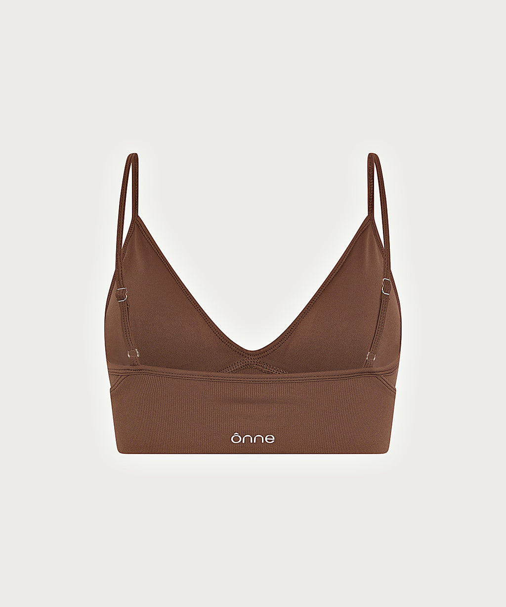 Elise Top in Dark Brown, ÔNNE activewear