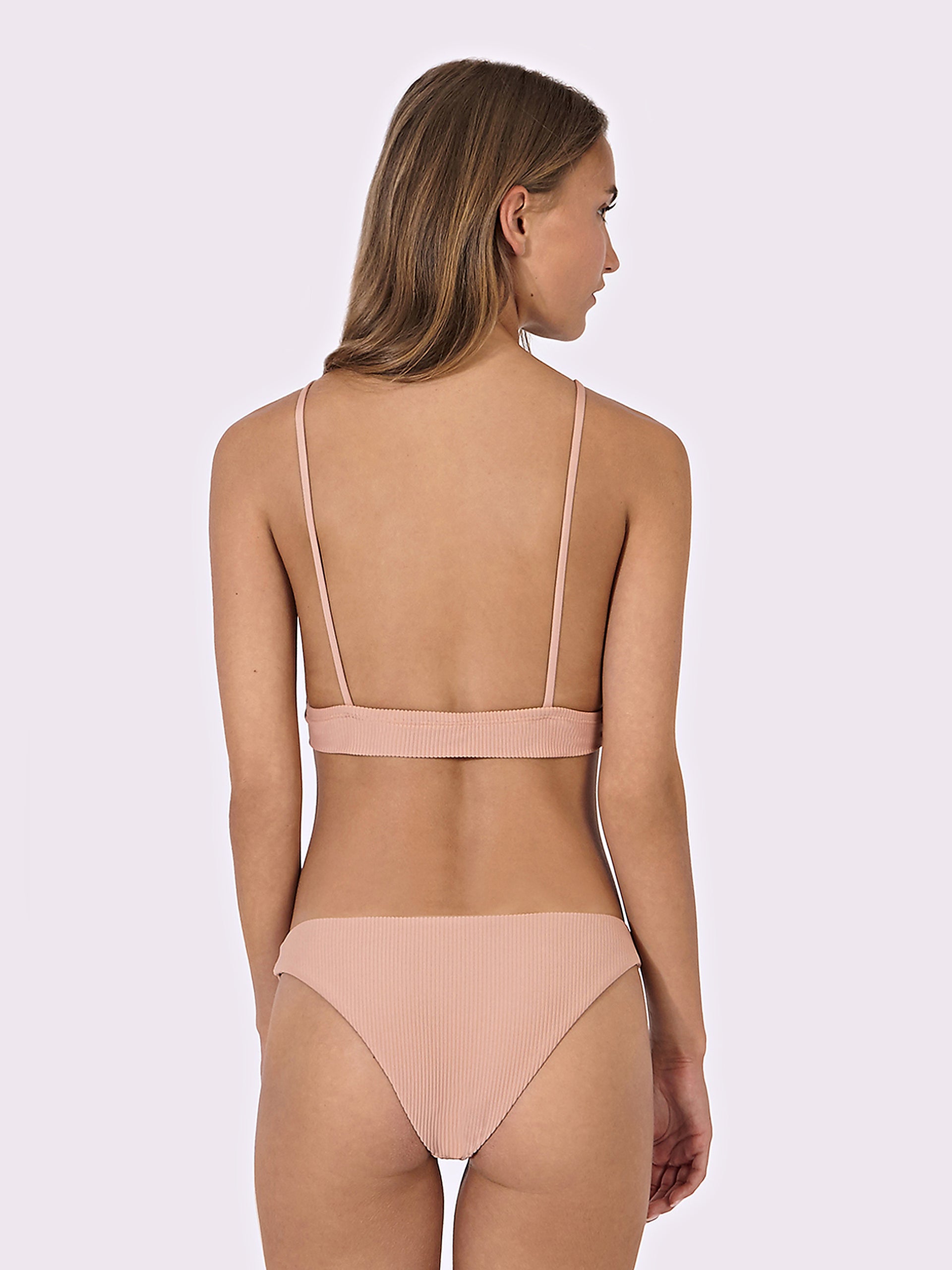 Julie Bottom Rib in Nude, ÔNNE swimwear