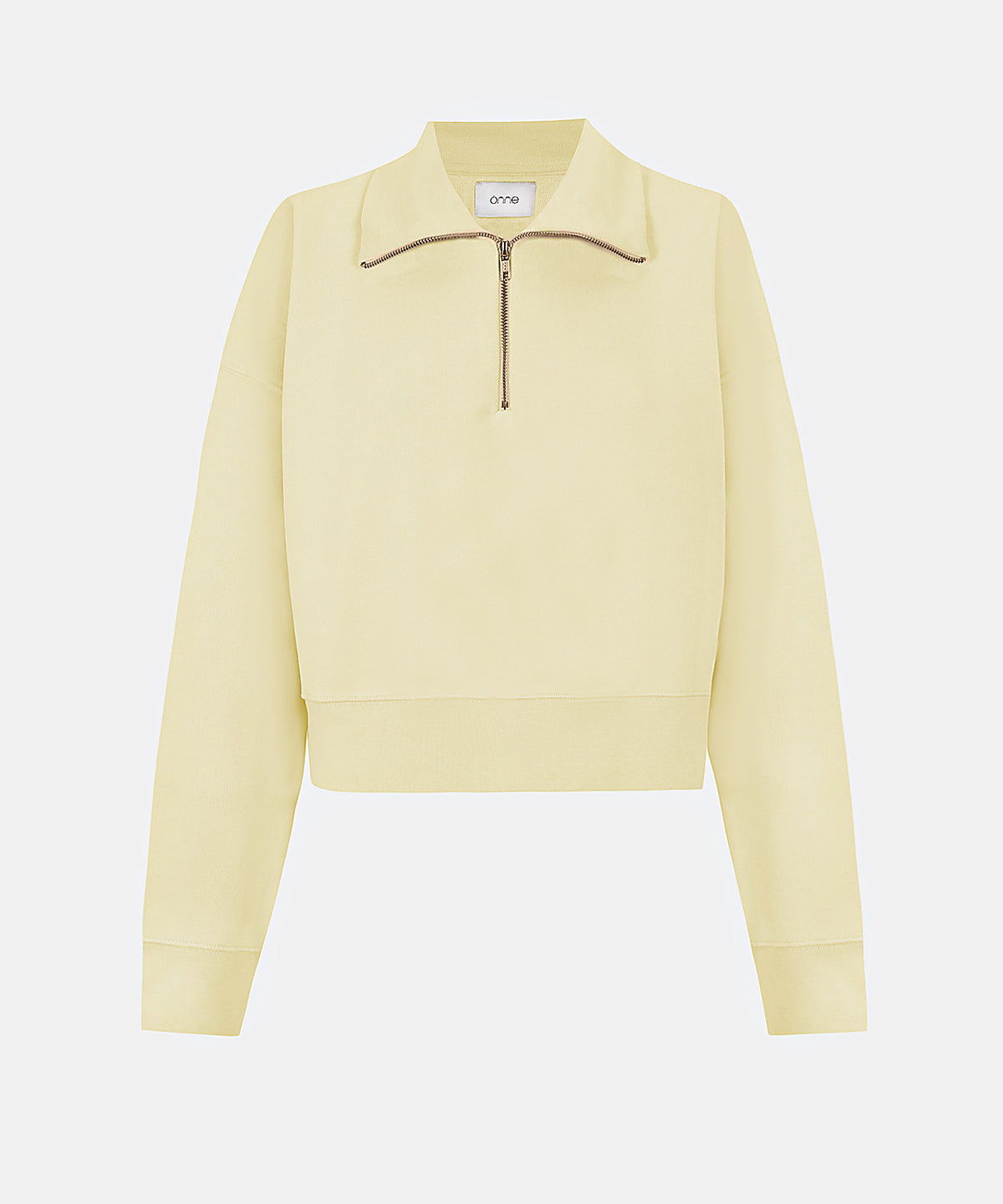 Luma Hoodie Half in Creamy Yellow, ÔNNE activewear