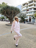 Mara Joggers in Light Pink, ÔNNE activewear