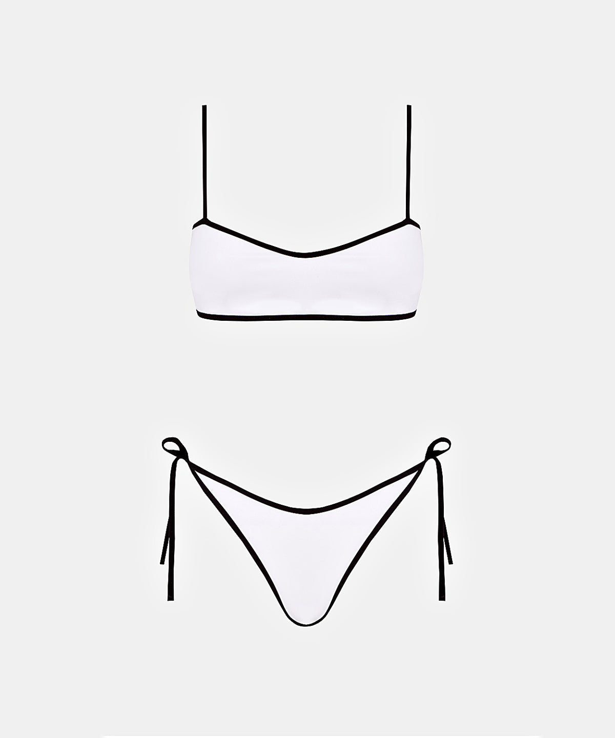 Luna Bottom in White, ÔNNE swimwear