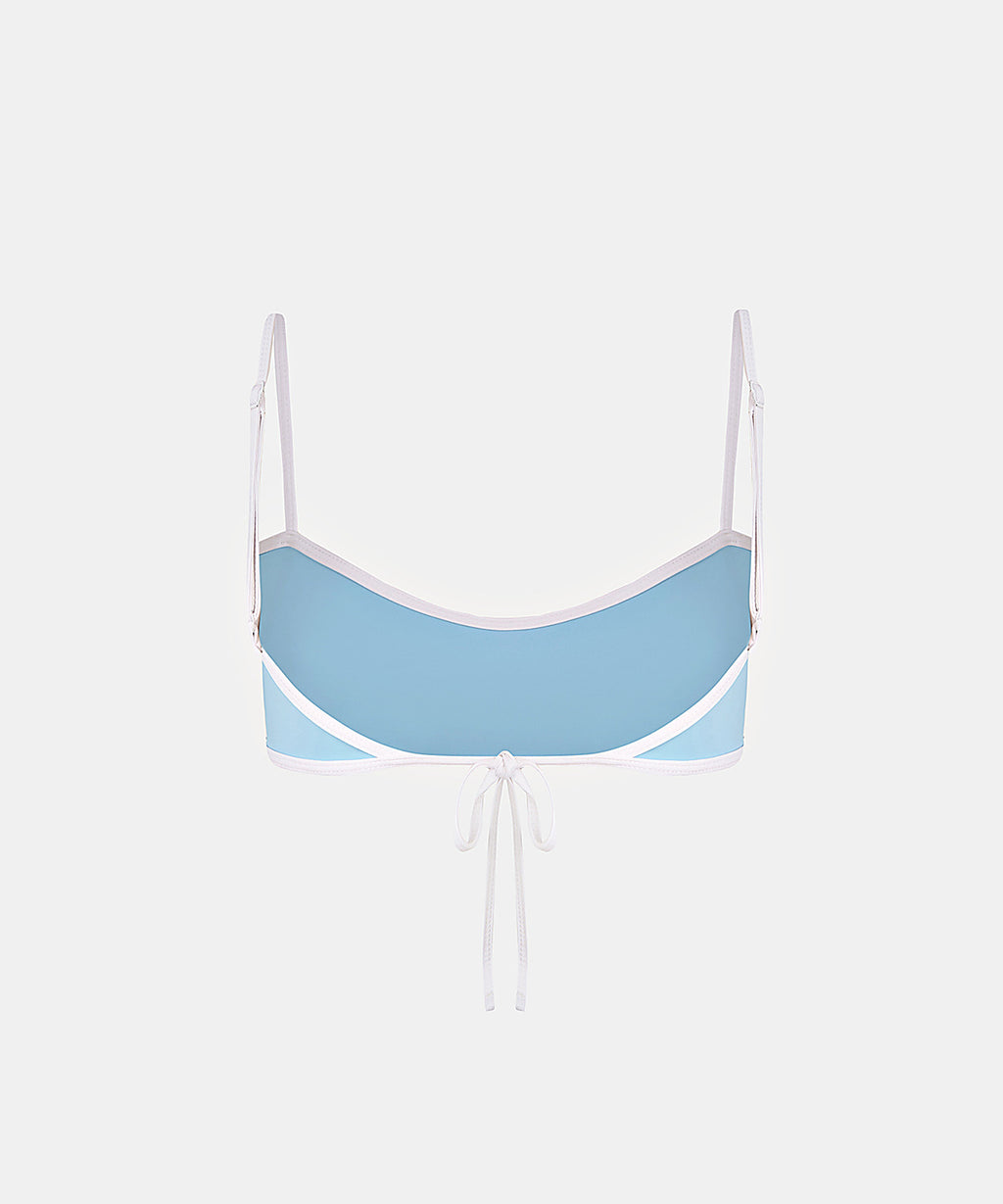 Luna Top in Blue, ÔNNE swimwear