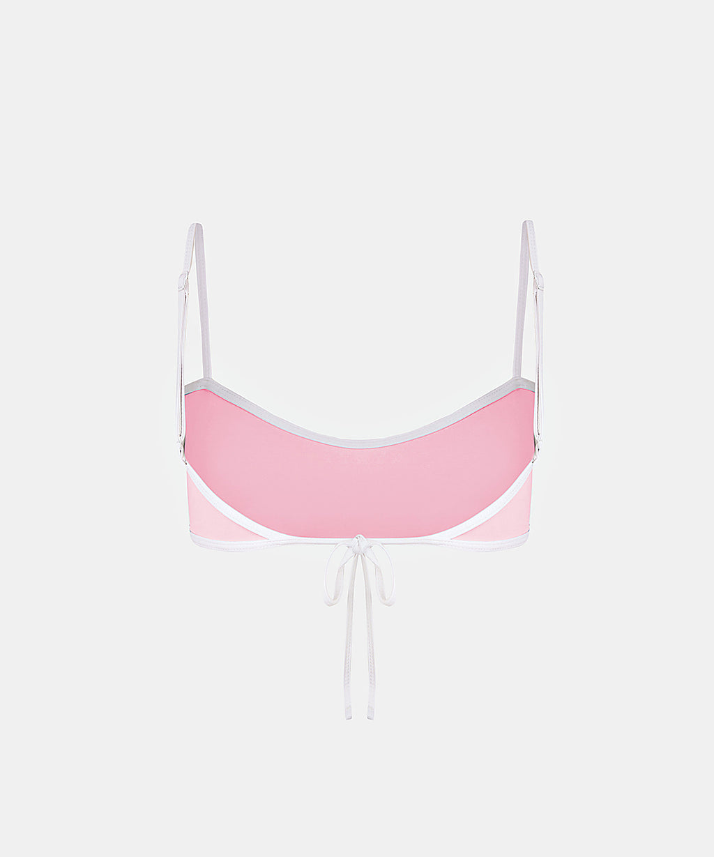 Luna Top in Pink, ÔNNE swimwear