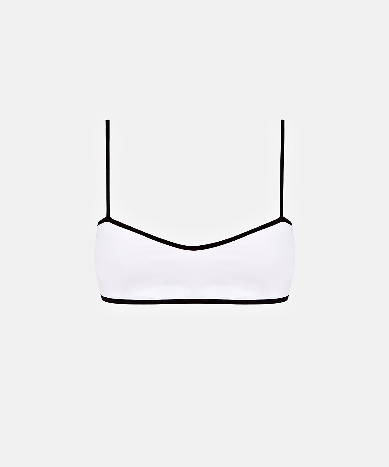 Luna Top in White, ÔNNE swimwear