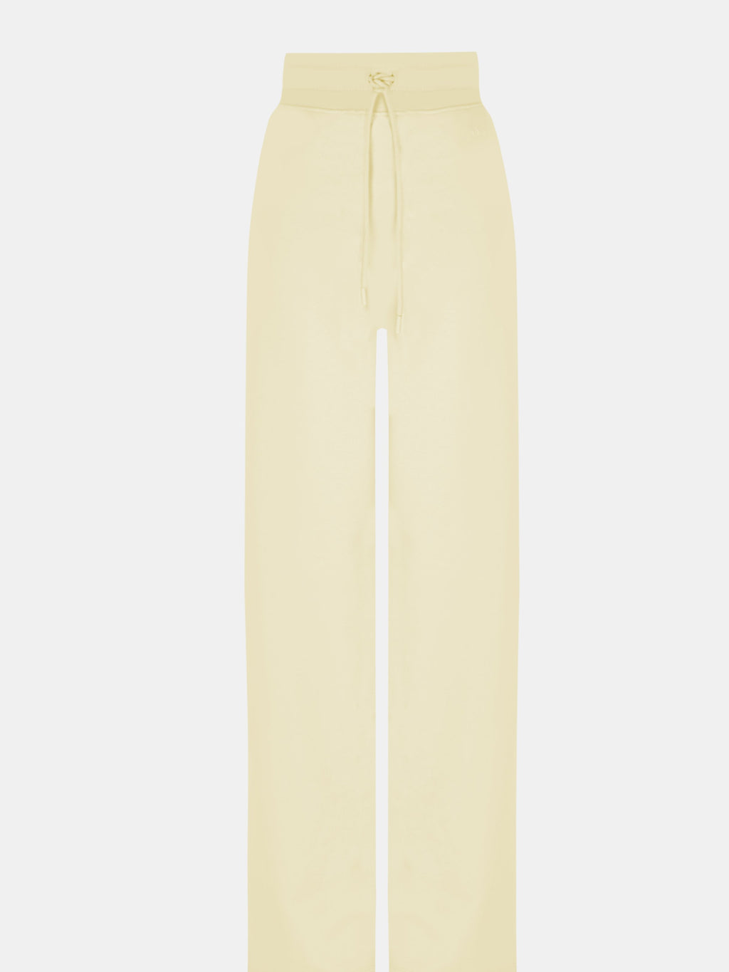 Mara Joggers in Creamy Yellow, silhouette, front, ÔNNE activewear