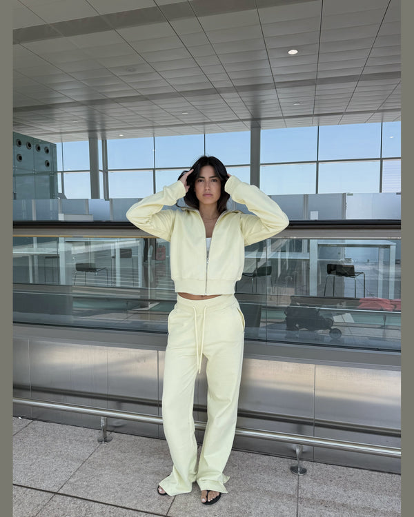 Mara Joggers in Creamy Yellow, ÔNNE swimwear