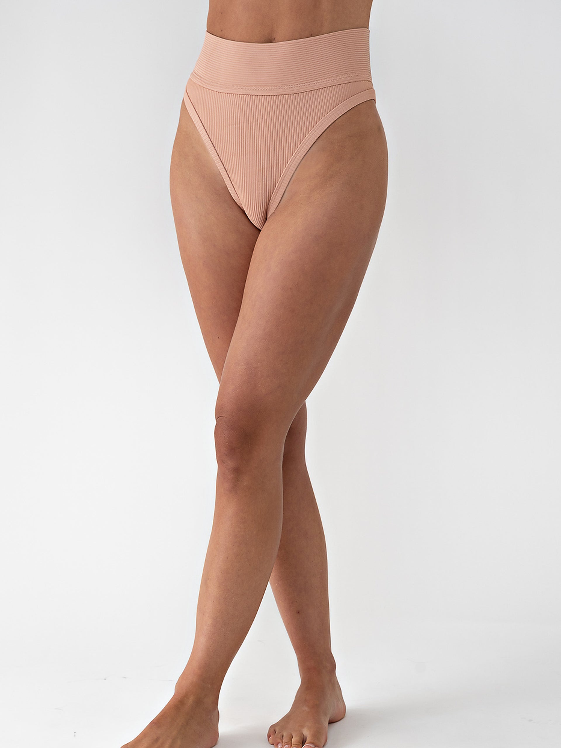 Maura Bottom Rib in Nude, ÔNNE swimwear