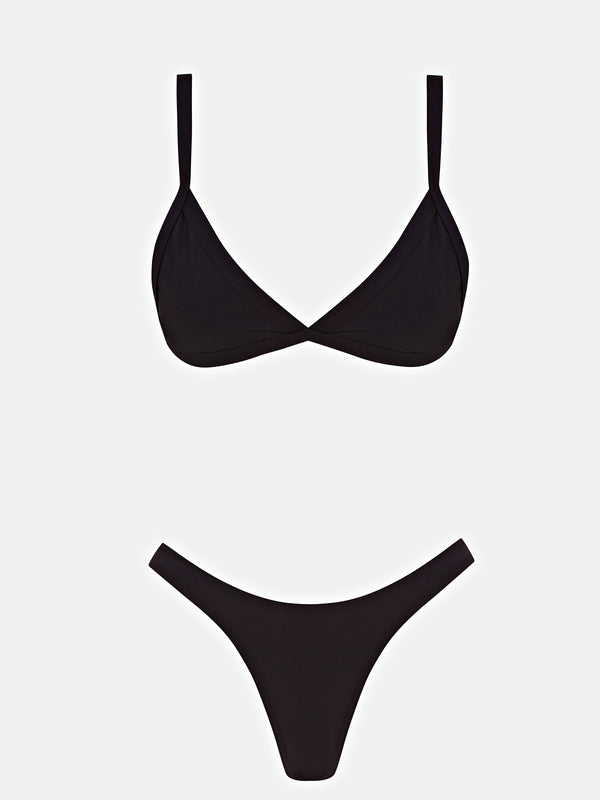 Mila Top in Black, ÔNNE swimwear