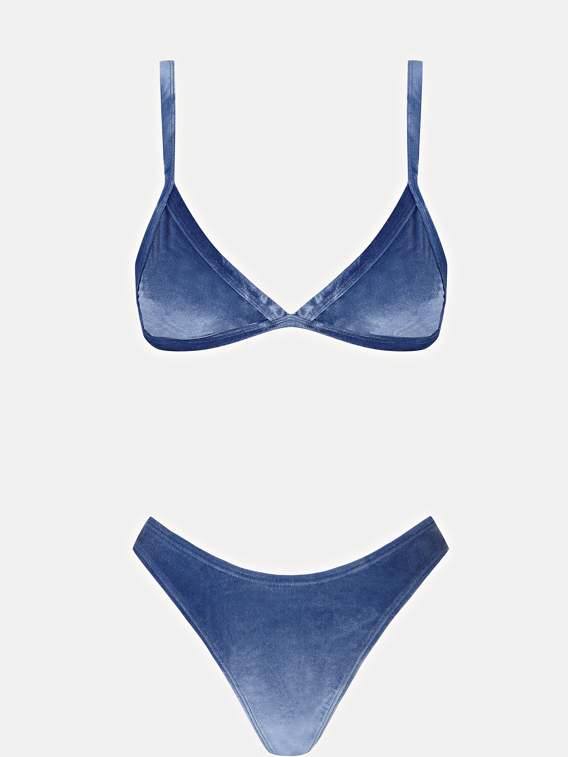 Mila Top in Denim, ÔNNE swimwear
