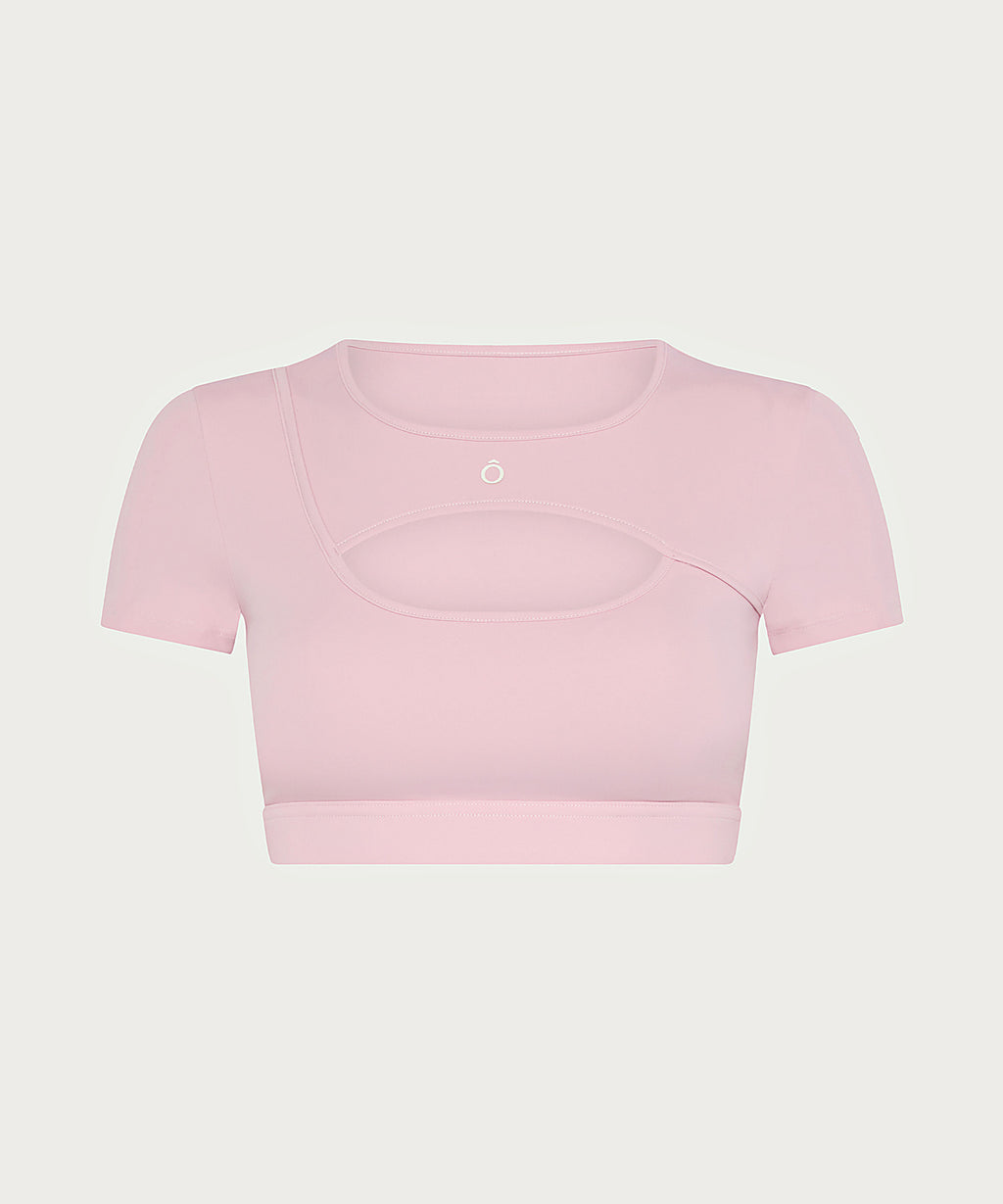 Muse Top in Peach Pink, ÔNNE swimwear