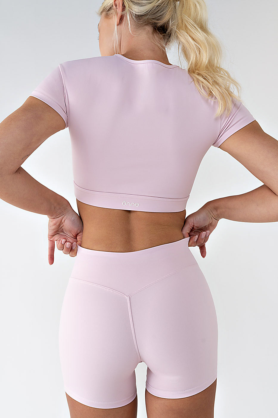 Muse Top in Peach Pink, ÔNNE swimwear