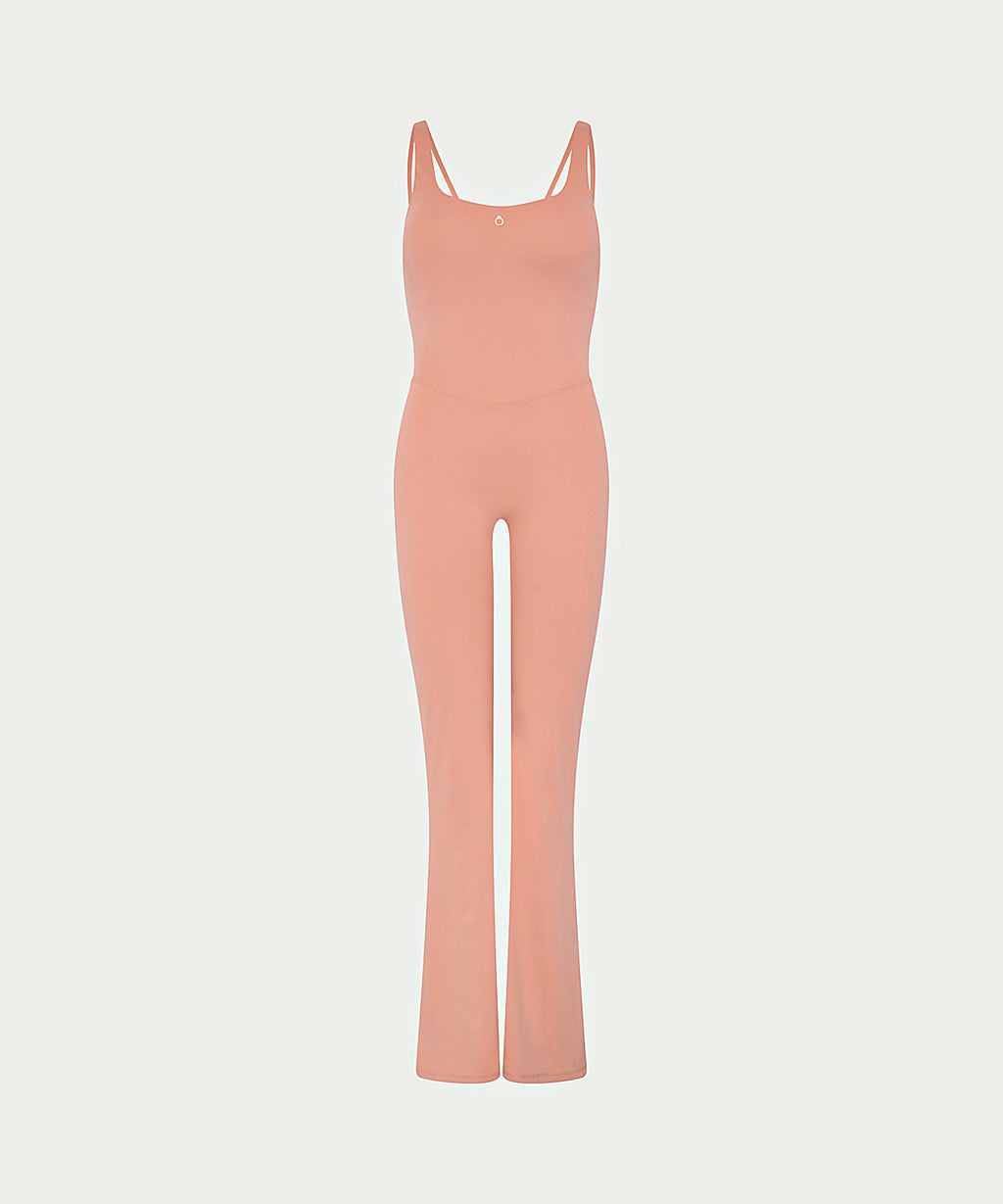 Nali Jumpsuit in Grapefruit Pink, ÔNNE activewear