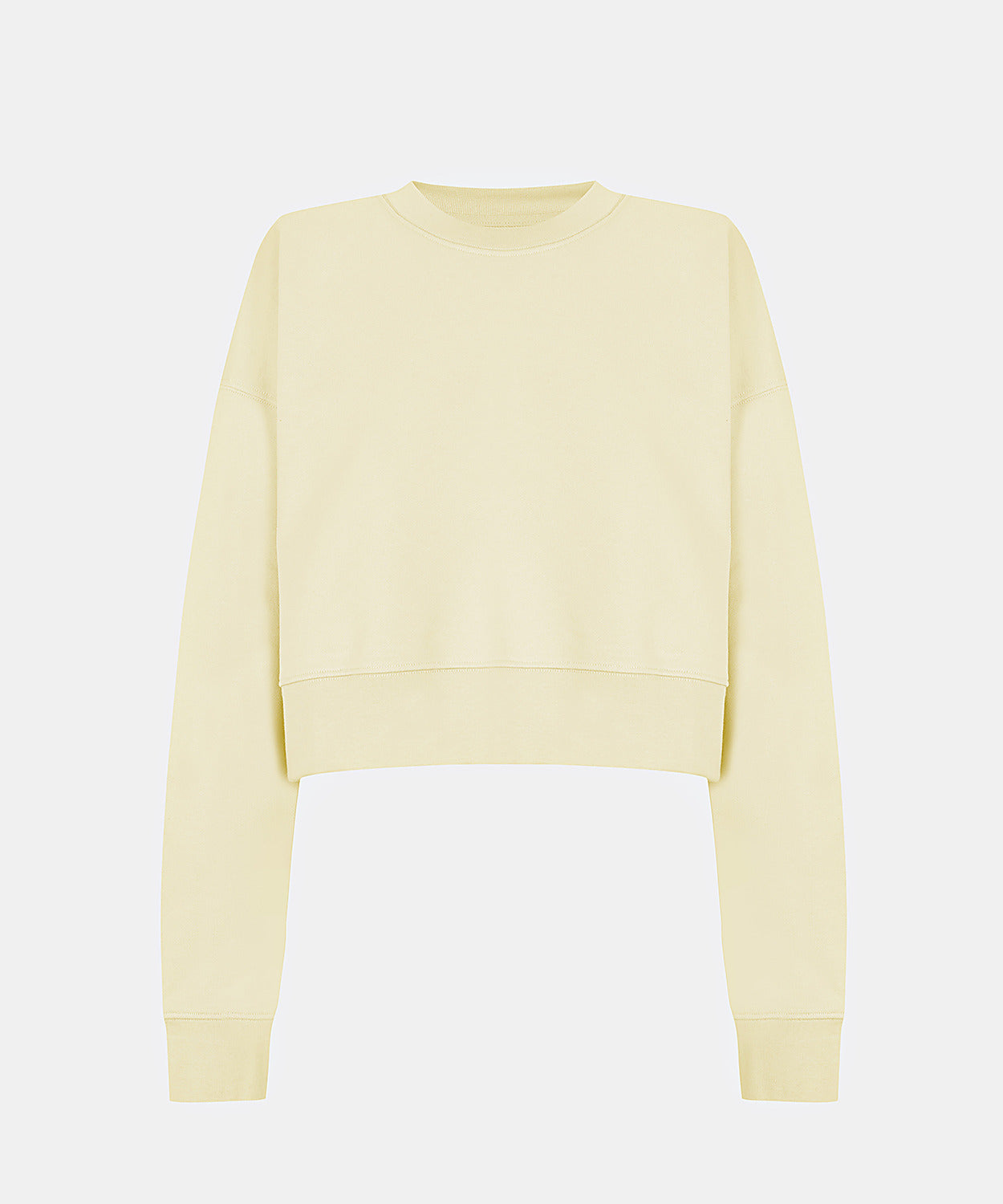 Nika Hoodie Crop in Creamy Yellow, ÔNNE activewear