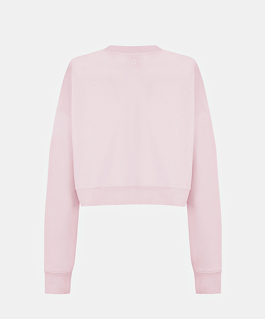 Nika Hoodie Crop in Light Pink, ÔNNE activewear