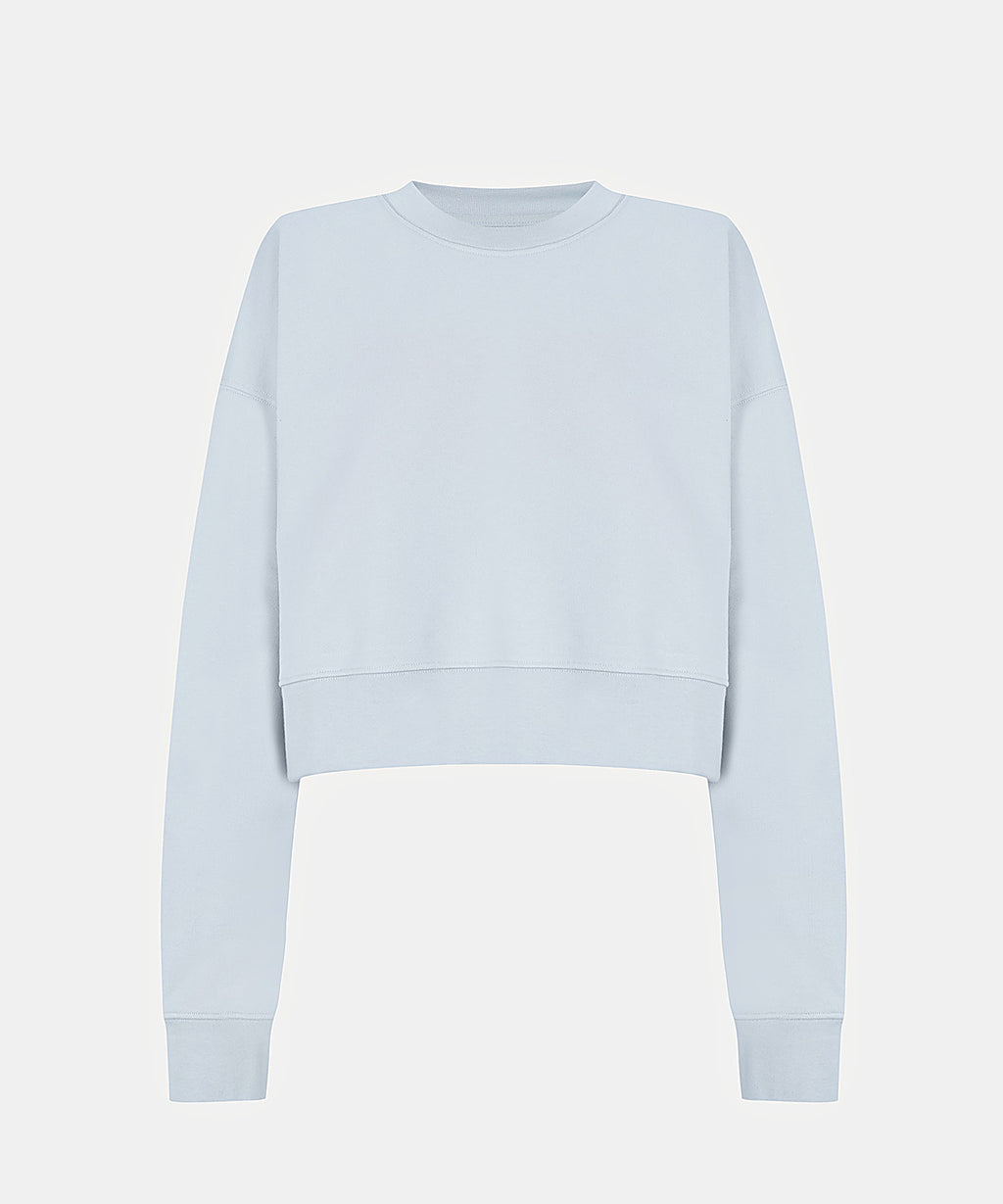 Nika Hoodie Crop in Water Blue, ÔNNE activewear