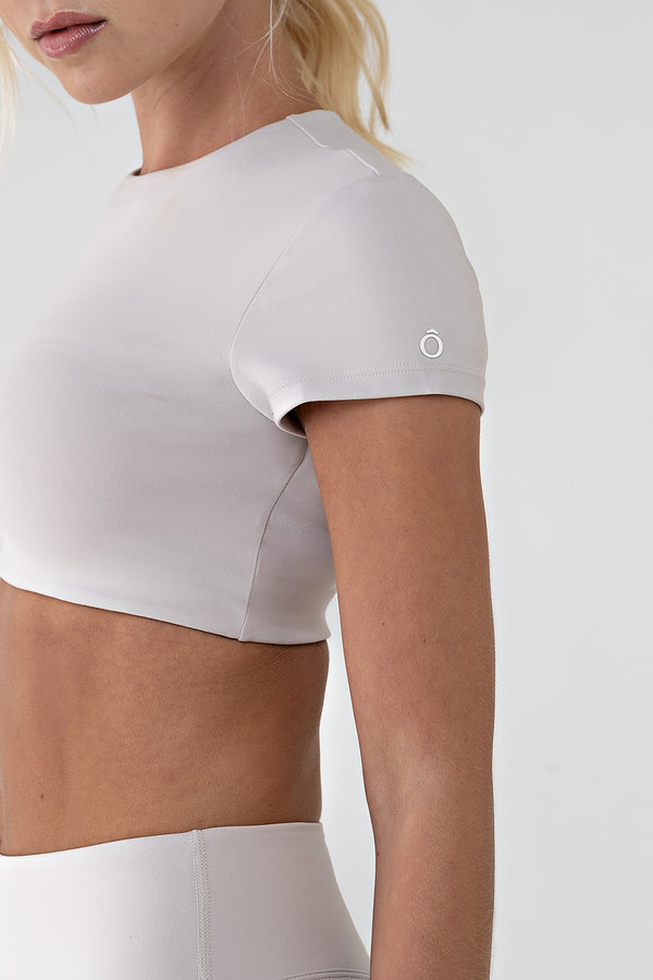 Nina Top in Gray apricot, ÔNNE activewear