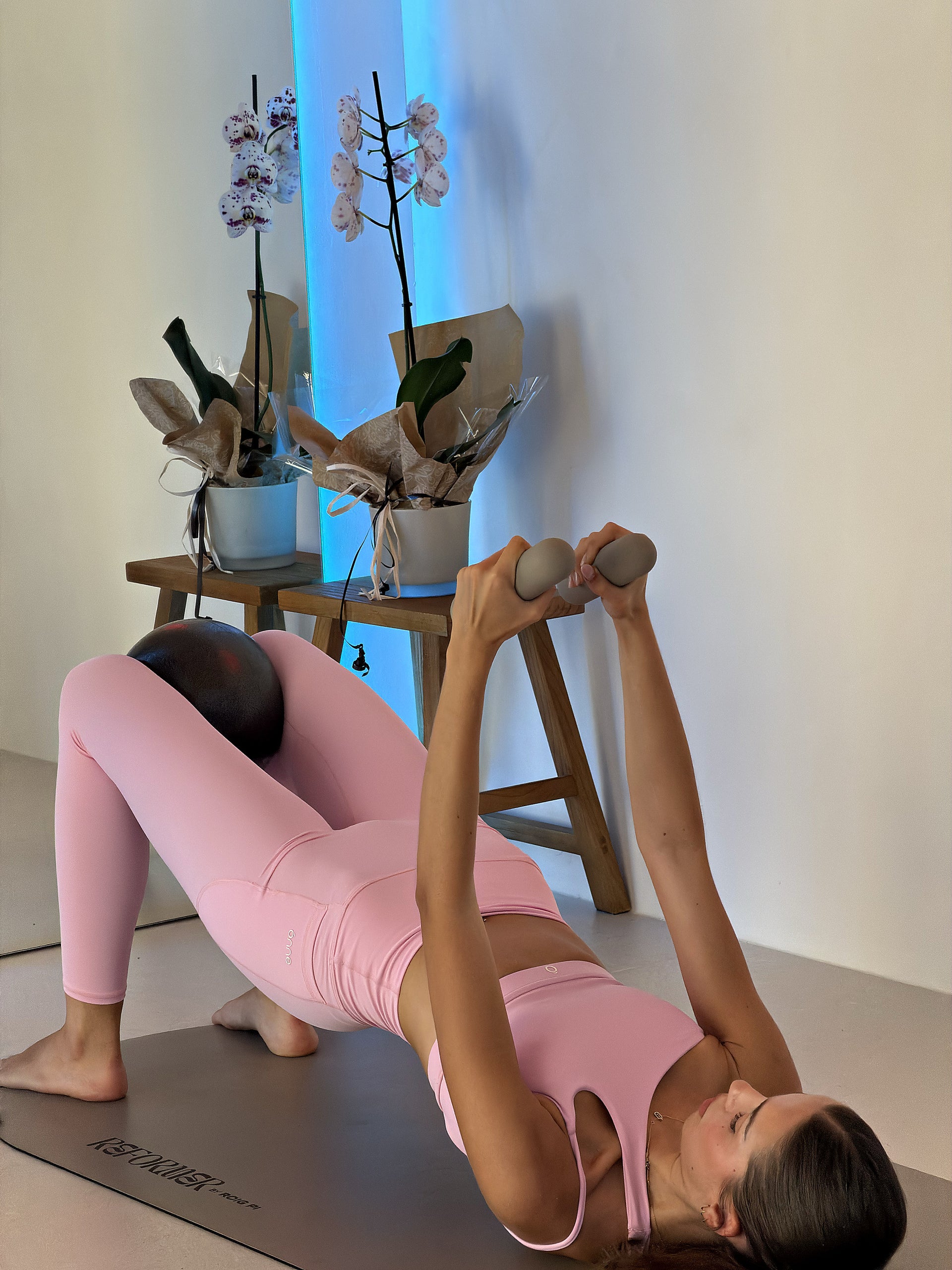 Nora Top in Cherry Pink, ÔNNE activewear