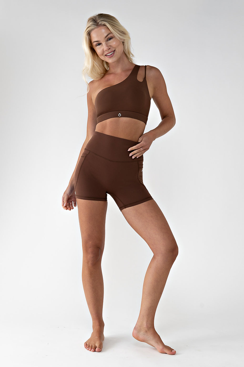 Nora Top in Birch Brown, ÔNNE activewear