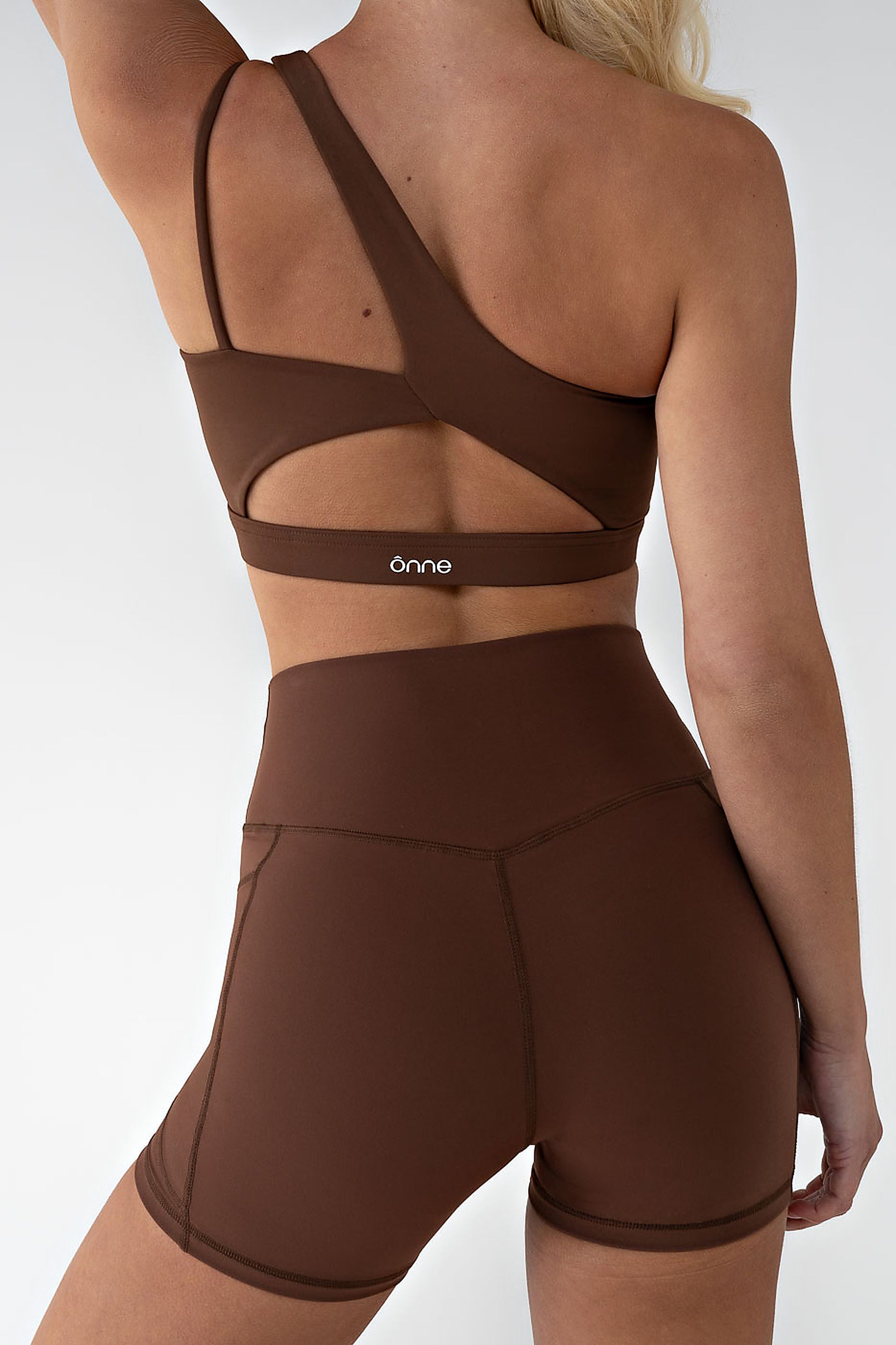 Maia Short in Birch Brown, ÔNNE activewear