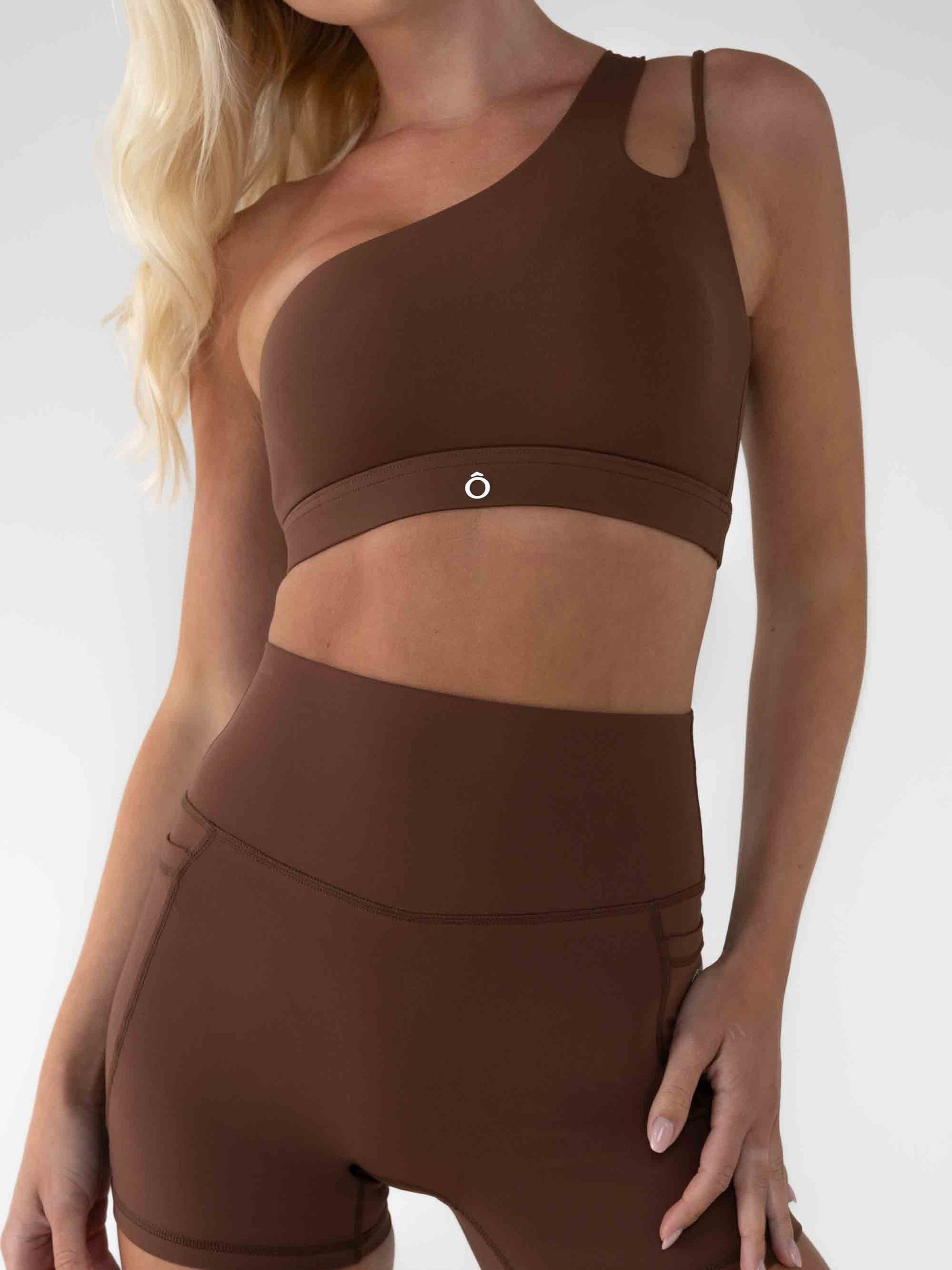 Maia Short in Birch Brown, ÔNNE activewear