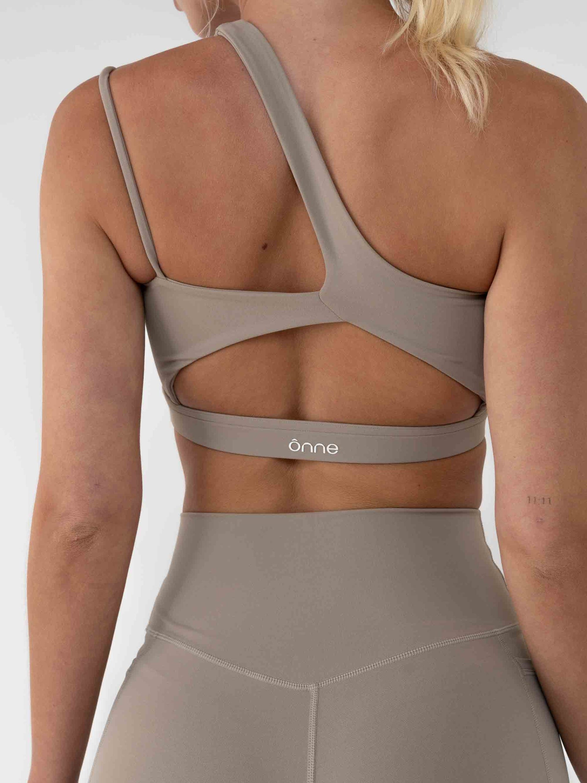 Nora Top in Birch Brown, ÔNNE activewear